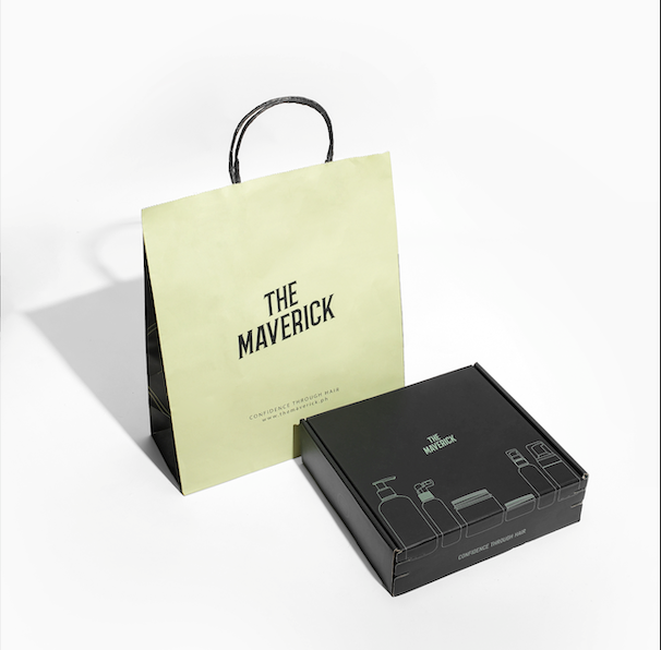 The Maverick Gift Box and Paper Bag