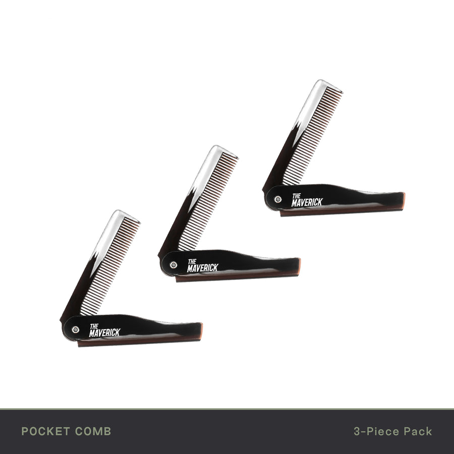Pocket Comb (3-pc pack) – The Maverick